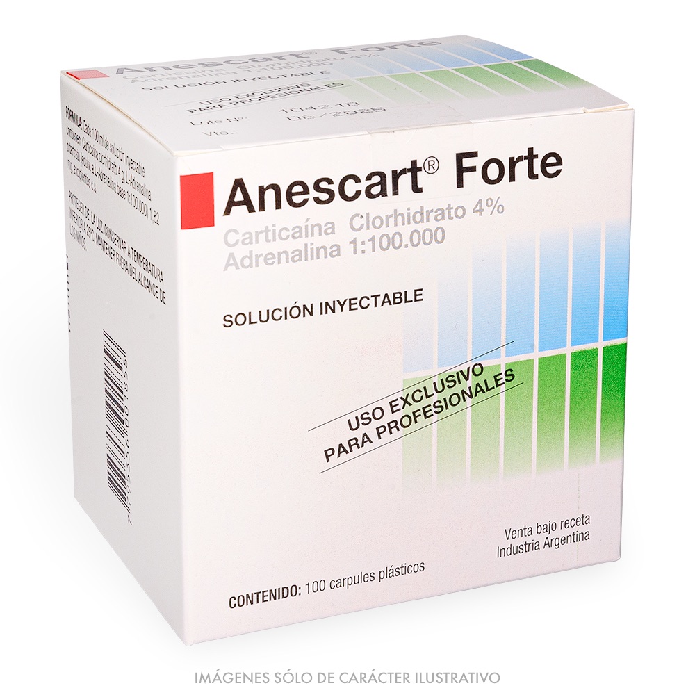 Anescart Anestubos x 100