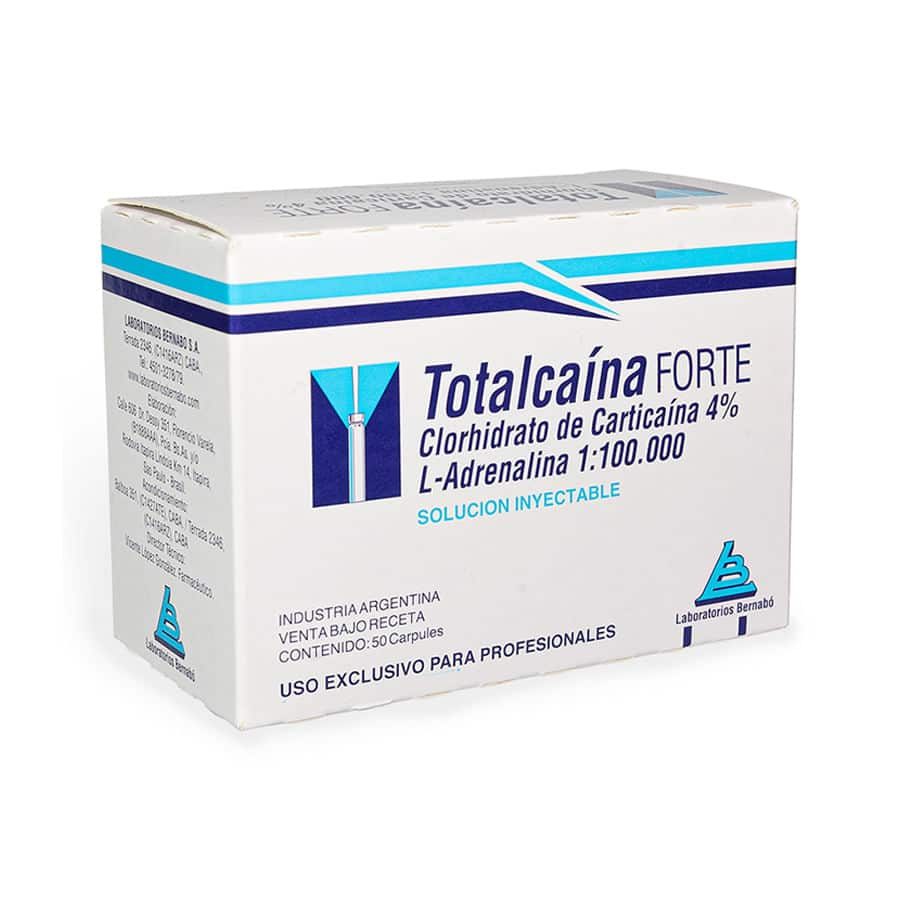 Totalcaina x50 Anestubos