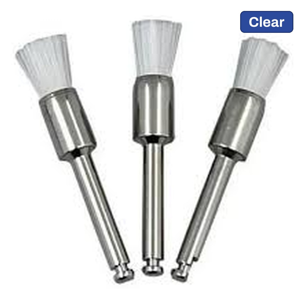 Brocha C/A para Profilaxis (Clear)