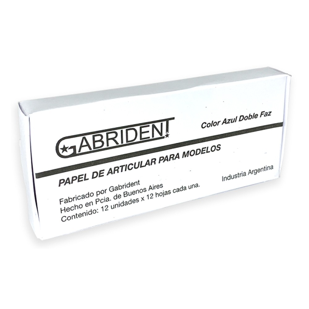 Papel de Articular Gabrident (Librito azul)
