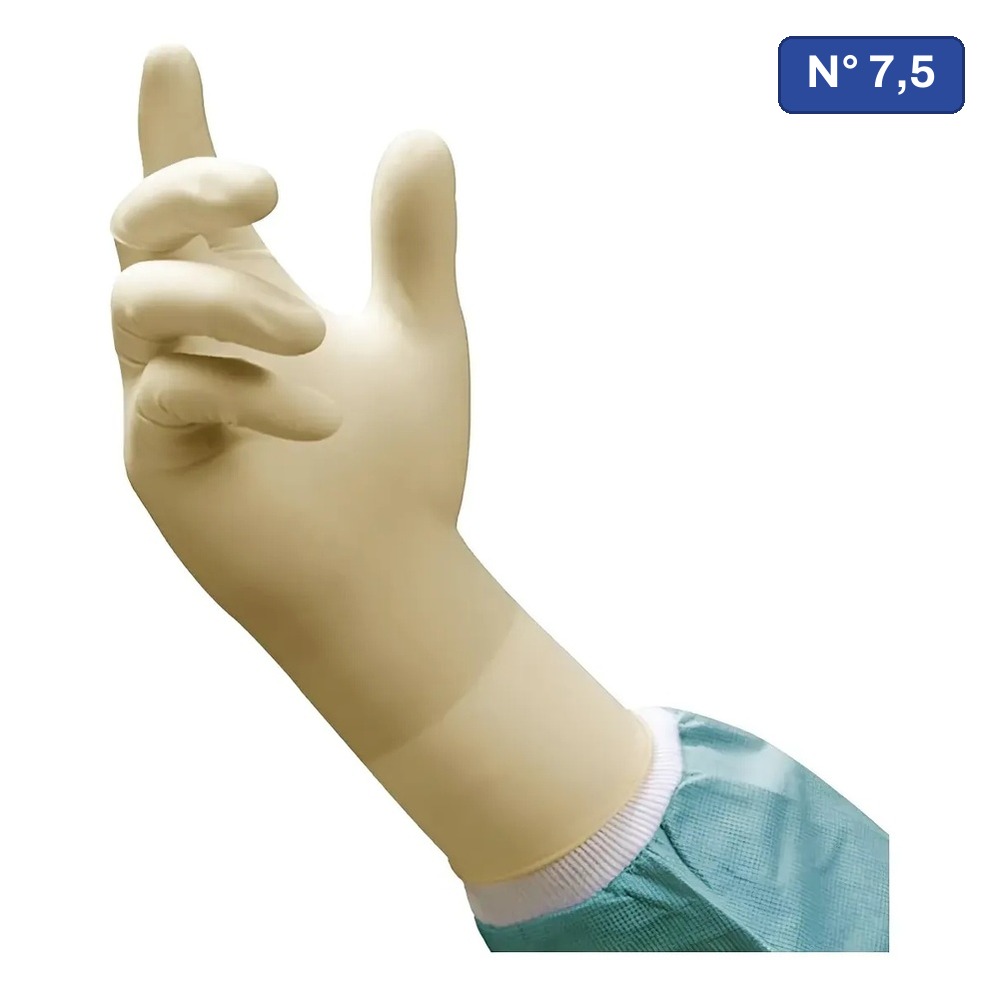Guante Estéril Quirúrgico (N° 7,5)